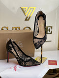 Christian Louboutin Follies Lace en dentelle 10cm