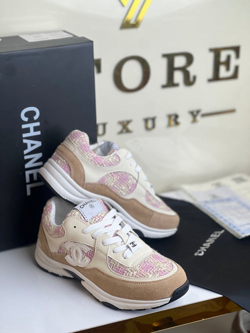 baskets en tweed chanel( Hight quality) full packaging